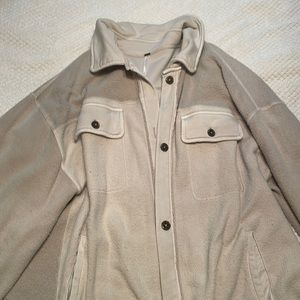 Free People Ruby Jacket - stone color.